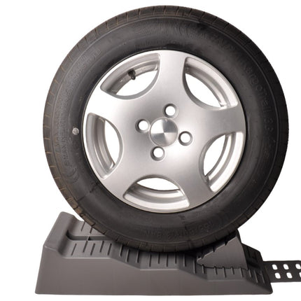 Cantonal Komplettes Auffahrkeil-Set 565x200x130 mm - maximale Tragfähigkeit 5000 kg - mit Unterlegkeilen