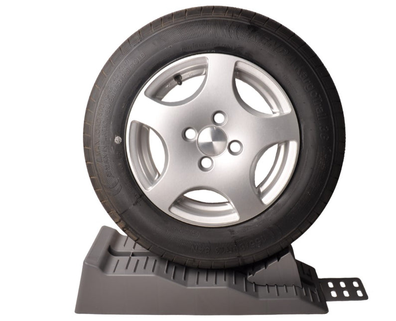 Cantonal Komplettes Auffahrkeil-Set 565x200x130 mm - maximale Tragfähigkeit 5000 kg - mit Unterlegkeilen