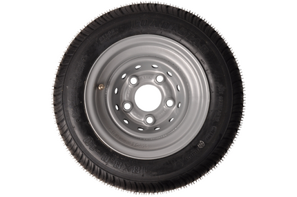 Cantonal Komplettrad 10 Zoll - 195/50B10 Reifen + Felge - Mercedes Lochkreis: 5x112 - 750 kg - 8PR - 67 mm Nabendurchmesser