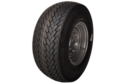 Cantonal Komplettrad 10 Zoll - 20.5x8.00-10 Reifen + Felge - Mercedes Lochkreis: 5x112 - 750 kg - 8PR - 67 mm Nabendurchmesser