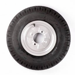 Cantonal Komplettrad 10 Zoll - Reifen 5.20-10 + Felge - 355 kg - 4PR - 85 mm Nabendurchmesser