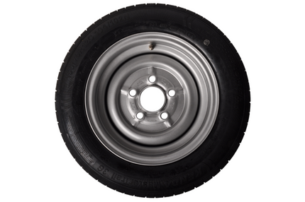 Cantonal Komplettrad 12 Zoll - 155/70R12C Reifen + Felge - Mercedes Lochkreis: 5x112 - 900 kg - 67 mm Nabendurchmesser