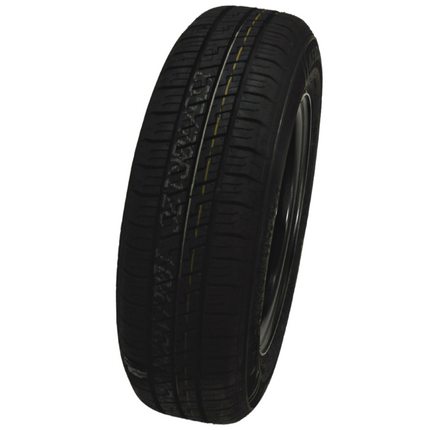 Cantonal Komplettrad 12 Zoll - 155/70R12C Reifen + Felge - Mercedes Lochkreis: 5x112 - 900 kg - 67 mm Nabendurchmesser