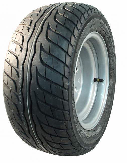 Cantonal Komplettrad -20.5x8.00-10 - Reifen + Felge - opel Pitch: 4x100 - 10PR - Tragfähigkeit 500 kg - Nabendurchmesser 60 mm