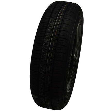 Cantonal Komplettrad Anhänger - 155/70R12C - Lochkreis: 5x112 - Tragfähigkeit: 900 kg - 67 mm Nabendurchmesser: