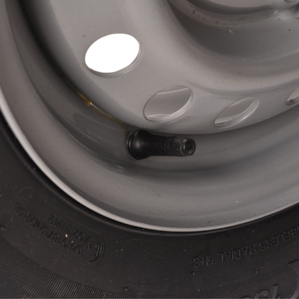 Cantonal Komplettrad Anhänger - 155R13 - Lochkreis: 4x130 - Tragfähigkeit: 500 kg - Nabendurchmesser: 85 mm