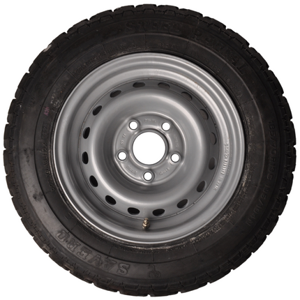 Cantonal Komplettrad Anhänger - 185/70R13 - Lochkreis 5x112 -Tragfähigkeit: 950 kg - Nabendurchmesser: 67 mm - Off-Road-Profil