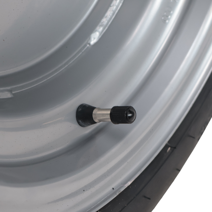 Cantonal Komplettrad Anhänger - 18x8.00-10 / 195/50 B10 - Lochkreis: 4x100 - Tragfähigkeit: 750 kg - Nabendurchmesser: 60 mm - 10PR