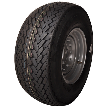 Cantonal Komplettrad Anhänger - 20.5x8.00-10 - Lochkreis: 5x112 - Tragfähigkeit: 750 kg - Nabendurchmesser: 67 mm - 8PR