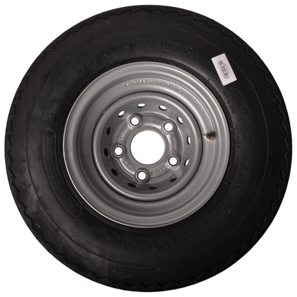 Cantonal Komplettrad Anhänger - 20.5x8.00-10 - Lochkreis: 5x112 - Tragfähigkeit: 750 kg - Nabendurchmesser: 67 mm - 8PR