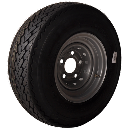 Cantonal Komplettrad Anhänger - 20.5x8.00-10 - Lochkreis: 5x112 - Tragfähigkeit: 750 kg - Nabendurchmesser: 67 mm - 8PR