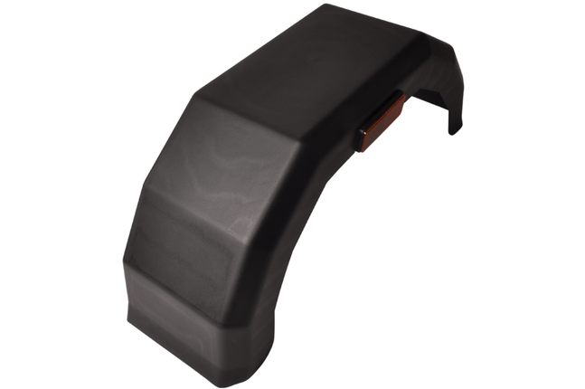 Cantonal Kotflügel 10 Zoll - 610x150x250 mm - mit Seitenreflektor