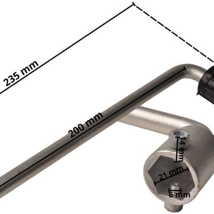 Cantonal Kurbel für EDUARD Handwinde 21mm Nuss