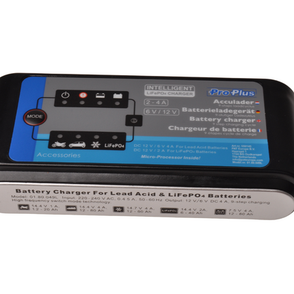 Cantonal Ladegerät 6V/12V 2-4AMP 9-stufiger Ladezyklus