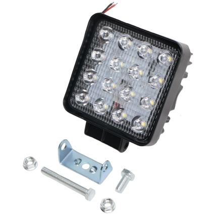 Cantonal LED Arbeitsscheinwerfer Anhänger - 12-80V - 20W LEDS - inkl. Montagesatz