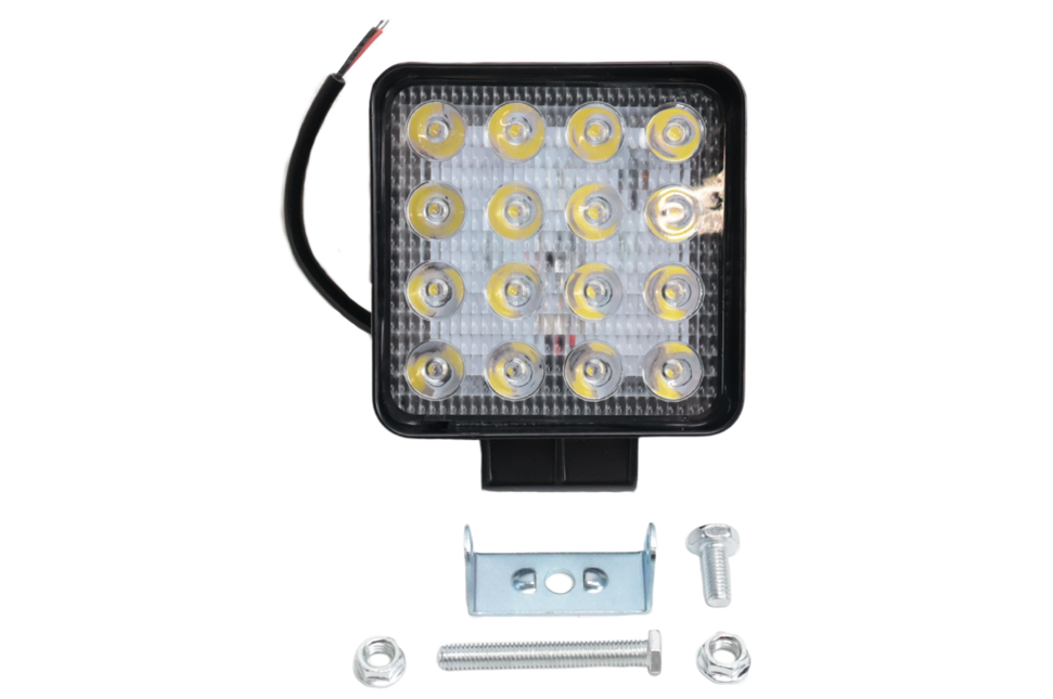Cantonal LED Arbeitsscheinwerfer Anhänger - 12-80V - 20W LEDS - inkl. Montagesatz