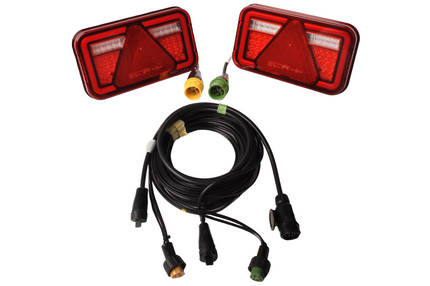 Cantonal LED Beleuchtungsset - Aspock Multiled 4 - 13-polig - wasserdicht - einschließlich Abzweigungen