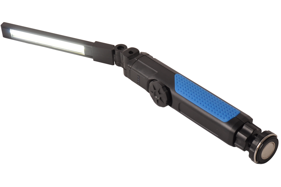 Cantonal LED-Handleuchte klappbar - 360º drehbar - 600 Lumen - inklusive Magnet