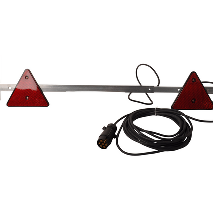 Cantonal LED Lichtleiste Anhänger von 110 cm auf 160 cm - 7-polig - inklusive Reflektoren