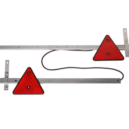 Cantonal LED Lichtleiste Anhänger von 110 cm auf 160 cm - 7-polig - inklusive Reflektoren