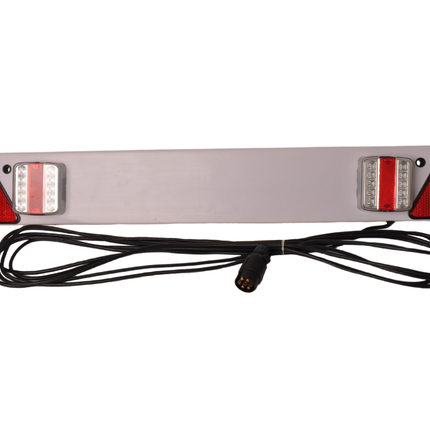 Cantonal LED-Lichtleiste für Anhänger oder Bootstrailer - 122 cm - 8 Meter - 7-polig