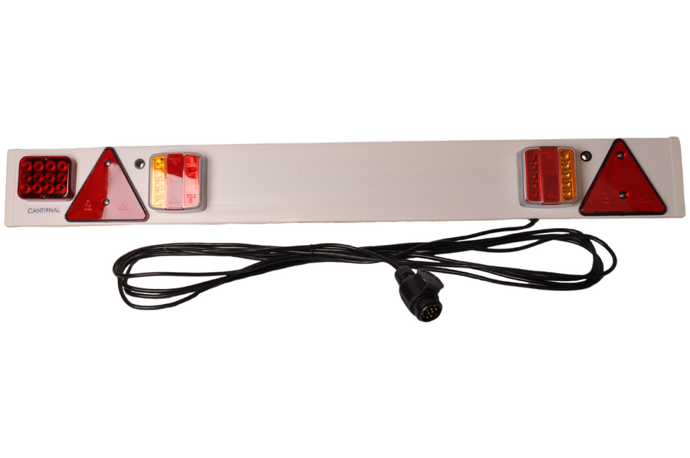 Cantonal LED-Lichtleiste für Anhänger oder Bootstrailer - 122 cm - 8 Meter - 13-polig