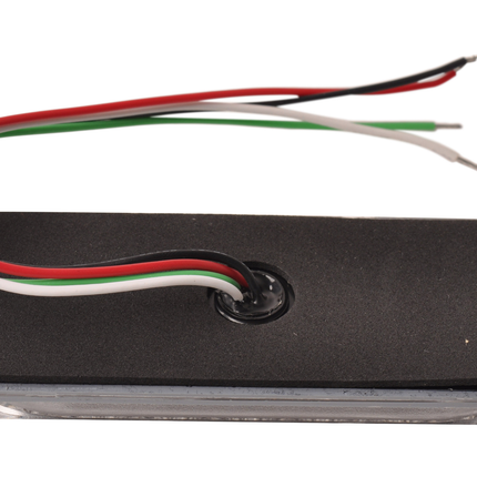 Cantonal LED-Notleuchte orange - Abmessungen 113x42x12 mm - 12 Leds