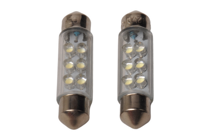 Cantonal LED-Röhrenleuchten im Set mit zwei Stück 12V Superhelles Licht.