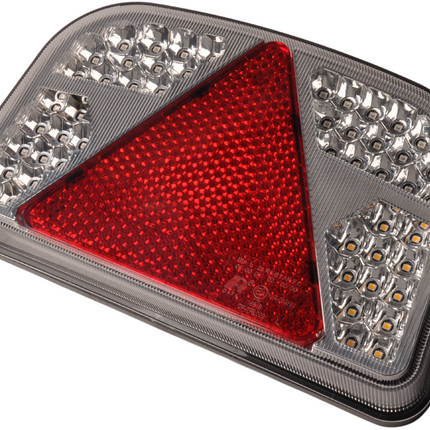 Cantonal LED Rückleuchte mit 56 LEDs - links - 244x149x48 mm