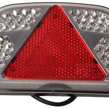 Cantonal LED Rückleuchte mit 56 LEDs - links - 244x149x48 mm