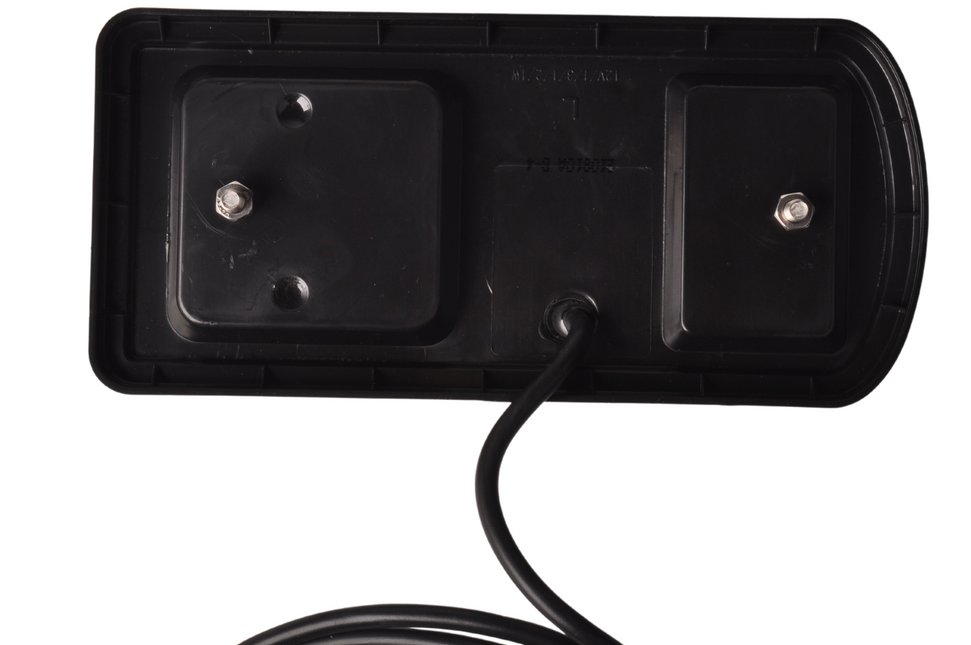 Cantonal LED Rückleuchte mit allen Funktionen und mit losen Kabeln anschließbar - 228x106x55 mm links