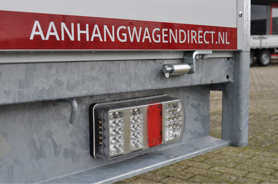 Cantonal LED Rückleuchte mit allen Funktionen und mit separaten Kabeln anschließbar - 228x106x55 mm rechts