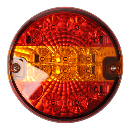 Cantonal LED-Rückleuchte rund 140x80 mm