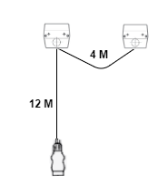 Cantonal LED Rückleuchten Set auf Magneten mit 12 Meter Hauptkabel - 7-polig - ideal für Bootstrailer