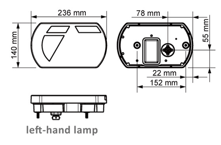 Cantonal Lucidity LED Rückleuchten Set - 13-polig - Canbus