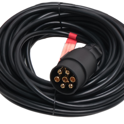 Cantonal Magnetische Beleuchtungsset - 12 Meter Hauptkabel - 7-polig - Plug & Play - ideal für Bootstrailer