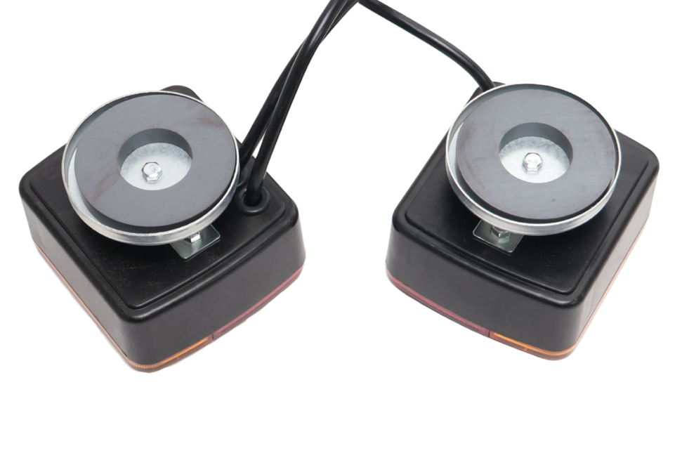 Cantonal Magnetische Beleuchtungsset - 7,5 Meter Hauptkabel - 7-polig - ideal für Bootstrailer