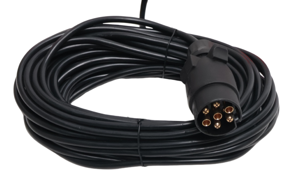 Cantonal Magnetische LED Beleuchtungsset - 12 Meter Hauptkabel - 7-polig - ideal für Bootstrailer