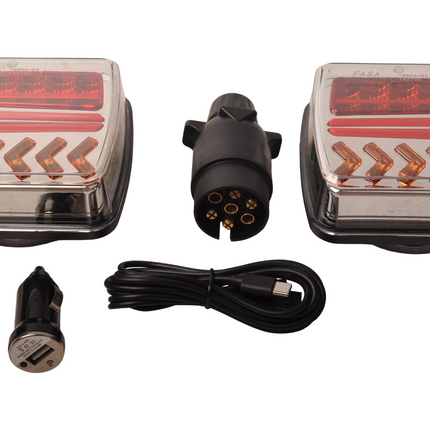 Cantonal Magnetische LED Beleuchtungsset - 7 polig - dynamisch & Kabellose - Plug & Play