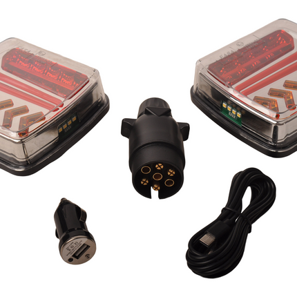 Cantonal Magnetische LED Beleuchtungsset - 7 polig - dynamisch & Kabellose - Plug & Play
