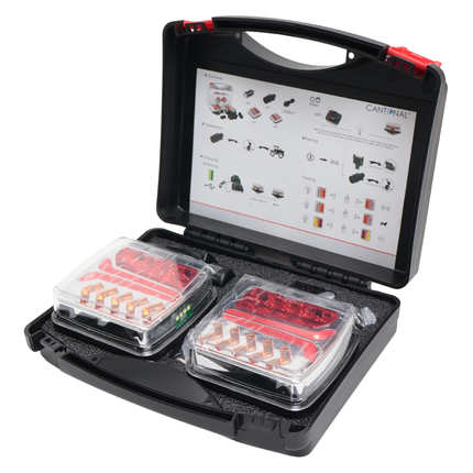 Cantonal Magnetische LED Beleuchtungsset - 7 polig - dynamisch & Kabellose - Plug & Play