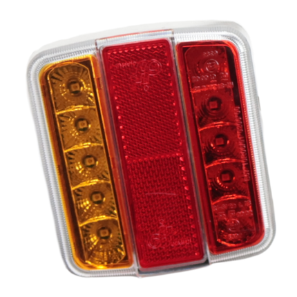 Cantonal Magnetische LED Beleuchtungsset - 7,5 Meter Hauptkabel - 7-polig - Plug-&-Play - ideal für Bootstrailer