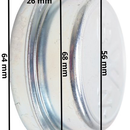 Cantonal Nabenkappe 64 mm - passend für Knott/ Schlegl