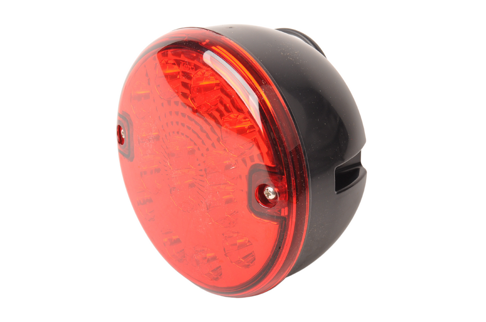 Cantonal Nebelschlussleuchte rund - 140x77 mm - LED - mit losem Drahtanschluss