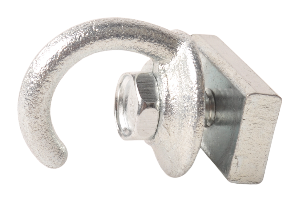 Cantonal Netzhaken mit Schiebebefestigung - 30x19x0,8 mm - geeignet für Anssems Anhänger