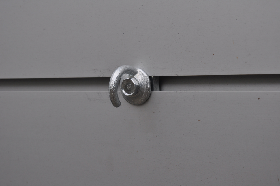 Cantonal Netzhaken mit Schiebebefestigung - 30x19x0,8 mm - geeignet für Anssems Anhänger