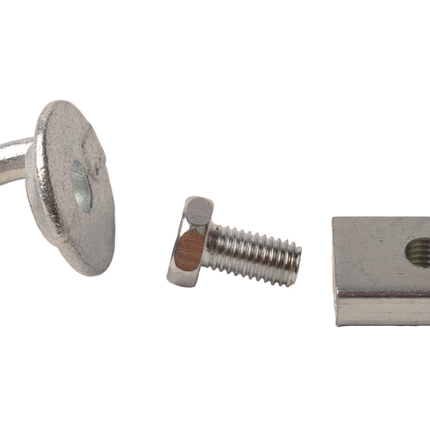 Cantonal Netzhaken mit Schiebebefestigung - 30x19x0,8 mm - geeignet für Anssems Anhänger