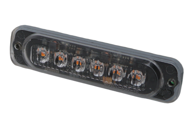 Cantonal Notleuchte - Cantonal LED - orange - 113x28x9,8 mm - 6 LEDs