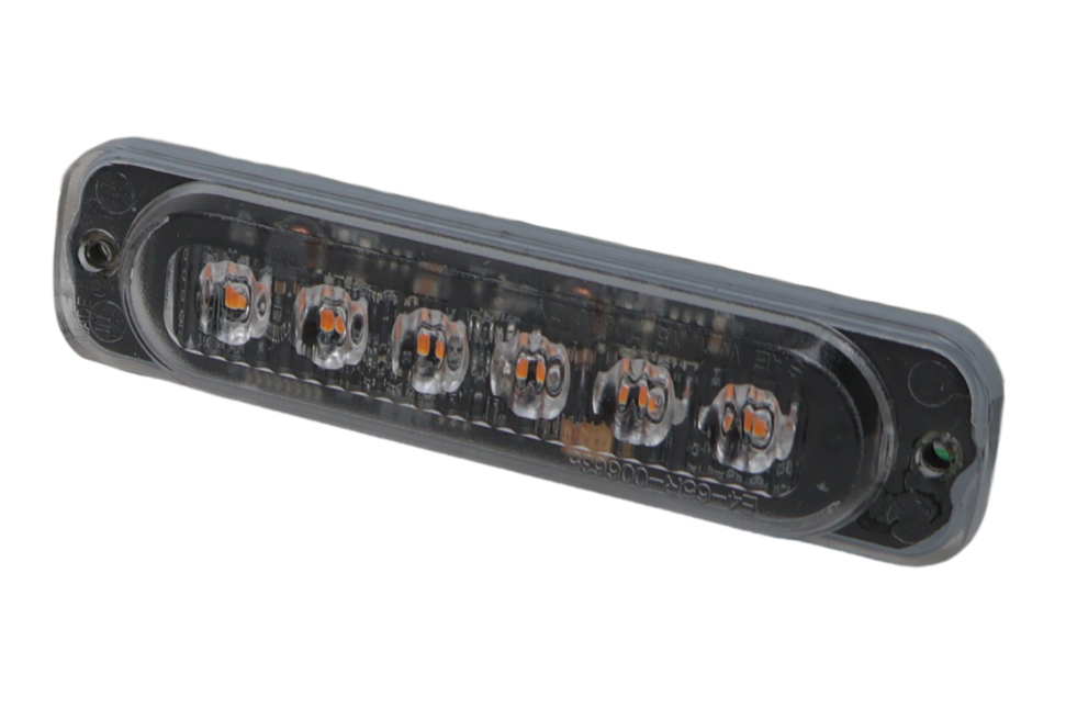 Cantonal Notleuchte - Cantonal LED - orange - 113x28x9,8 mm - 6 LEDs