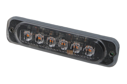 Cantonal Notleuchte - Cantonal LED - orange - 113x28x9,8 mm - 6 LEDs
